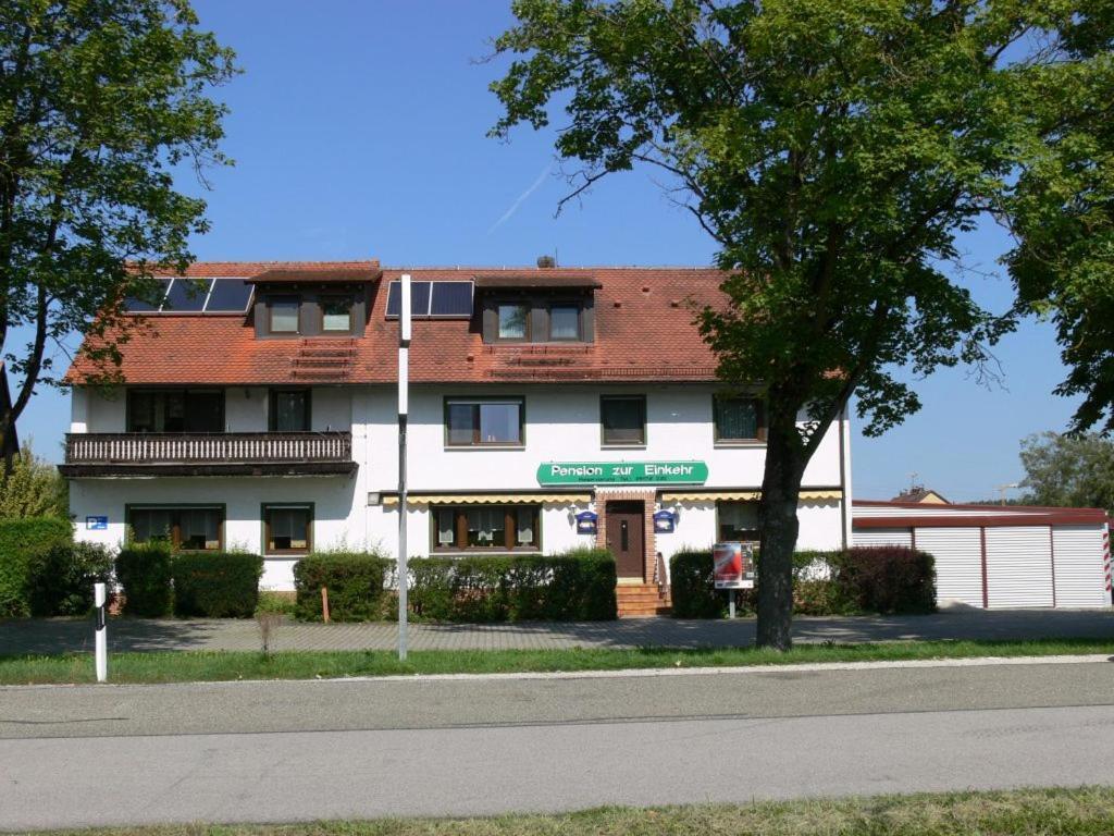 Pension Zur Einkehr Allersberg Bagian luar foto